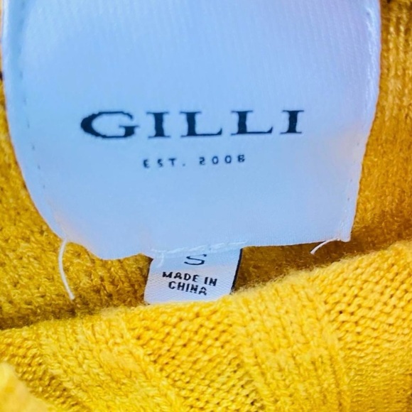 Yellow Turtleneck Sweater - Picture 8 of 9